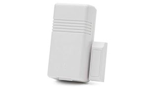 How to replace a Honeywell Security door sensor.