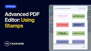 Advanced PDF editor: Using stamps screenshot 5