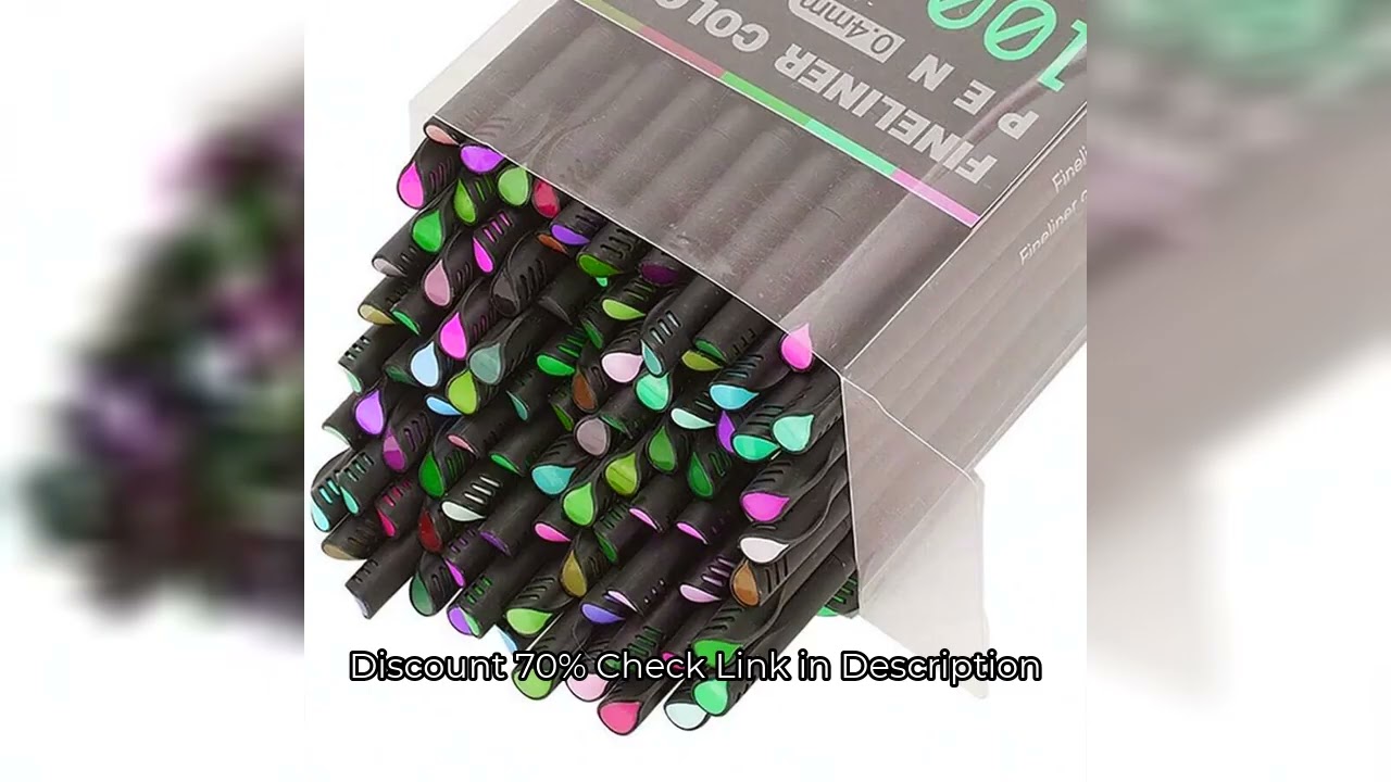 Colored Pens Fine Point Markers, Fine Tip Drawing Pens, Fineliner Pen for Journaling, Writing, Note