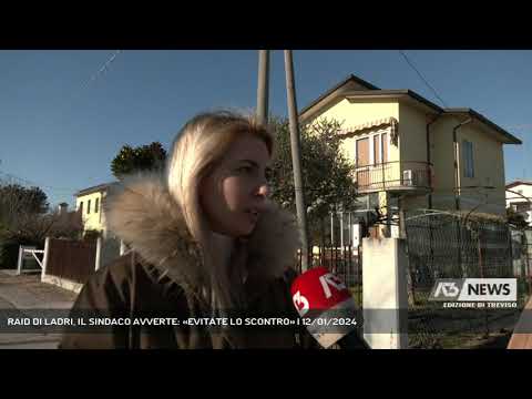 RAID DI LADRI, IL SINDACO AVVERTE: «EVITATE LO SCONTRO» | 12/01/2024