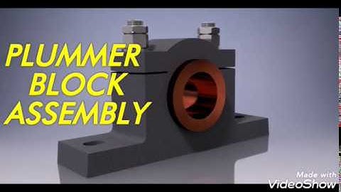 PLUMMER BLOCK ASSEMBLY ANIMATION