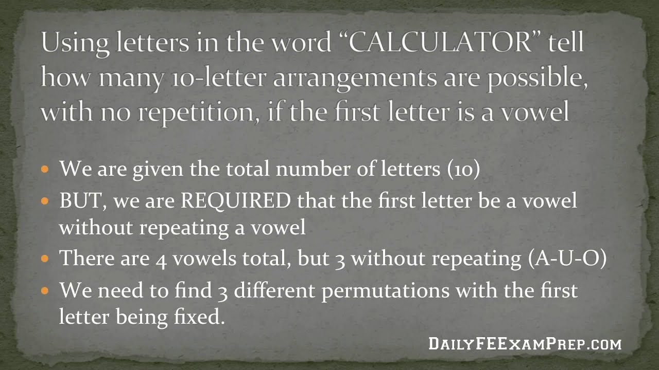 Calculator Hacks 02 Permutations YouTube