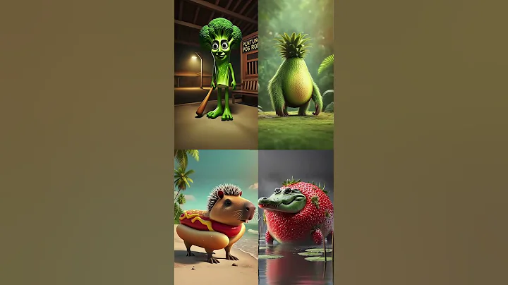 🌈✨Italian Brainrot Animals Re-evolution 008 🧠➡️🍍 #shorts​ #memes #tralalero #brainrot