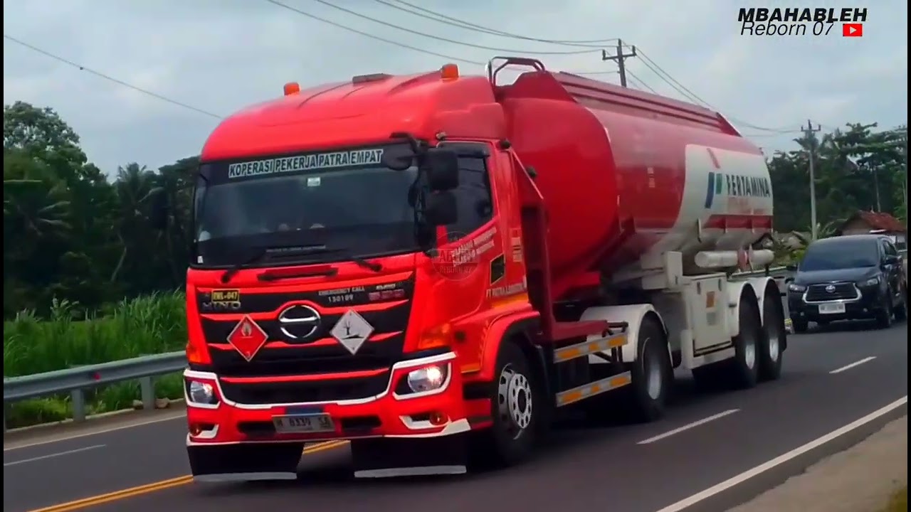 Hunting siang||truk tangki tronton sambungan di Milir Kedungsari Pengasih Kulon Progo Yogyakarta ‼️