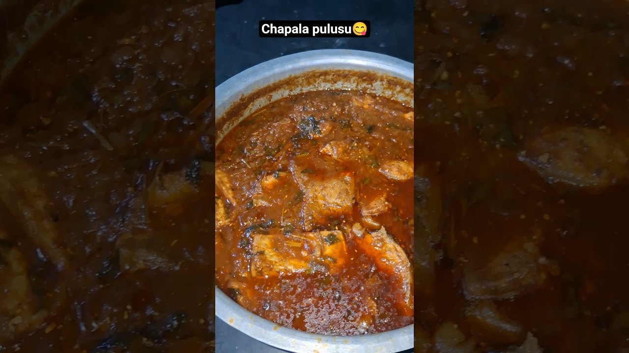 Ma Pini Style Chapala Pulusu 😋 | Andhra Home Style Fish Curry | Simple & Tasty Recipe