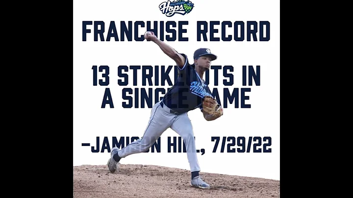 Jamison Hill 13 Strikeouts (9 consecutive Ks) | Hi...