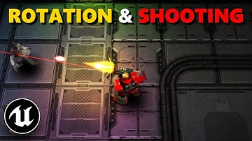 Create Top Down Twin Stick Rotation & Shooting In Unreal Engine 5