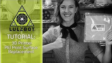 Tutorial — 3D Printer PEI Print Surface Replacement