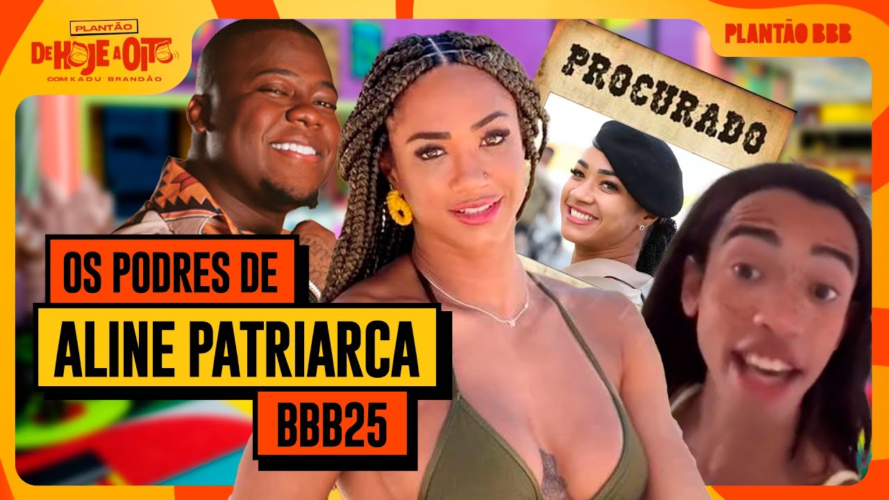 AS POLÊMICAS DE ALINE PATRIARCA ANTES DE ENTRAR NO BBB 25 | De Hoje a Oito com Kadu Brandão