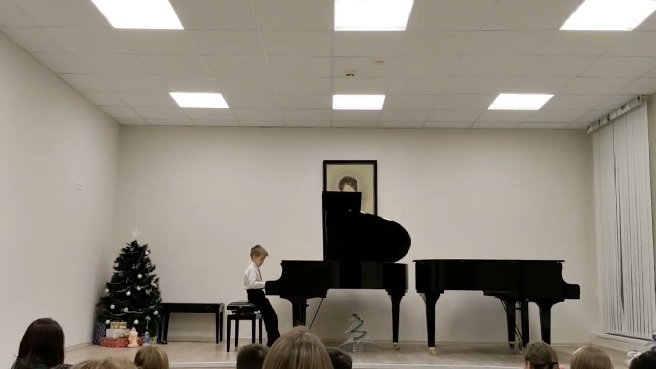 Олег Ермолаев. Пьеса Сталактитовая пещера. Фортепиано. 