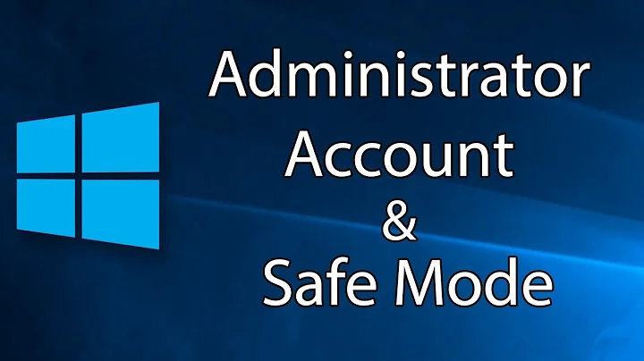 How to Enable the Administrator Account & Boot in Safe Mode Windows 10 - Tutorial / Guide