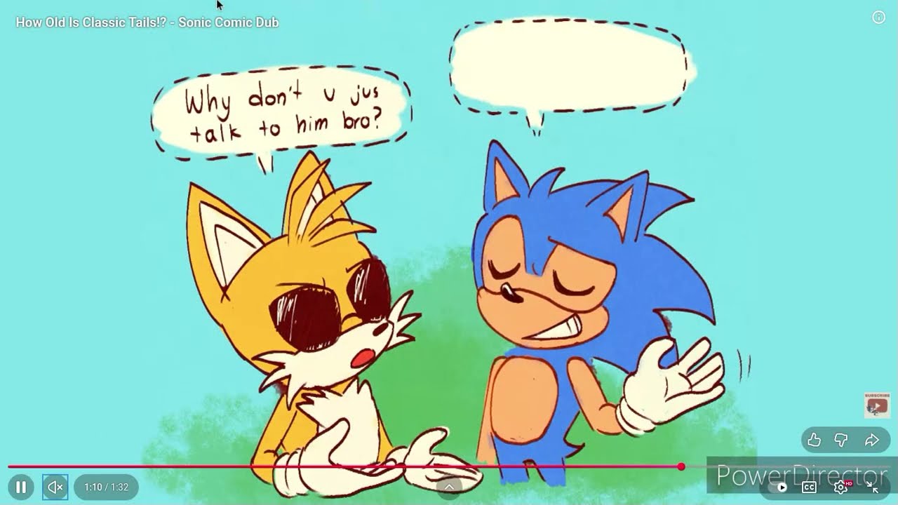 ME DUBBING A SONIC COMIC!!