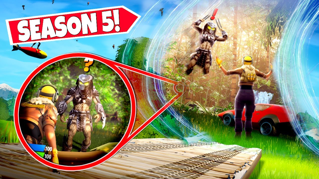 *NEW* INSIDE Fortnite PREDATOR PORTAL *GLITCH* Found In-Game! (Battle Royale)