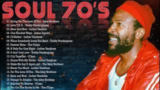 Teddy Pendergrass, The O'Jays, Isley Brothers, Luther Vandross, Marvin Gaye, Al Green - SOUL 70's