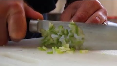How to Slice and Dice Celery | It