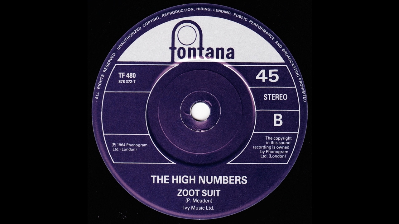 The High Numbers Zoot Suit YouTube
