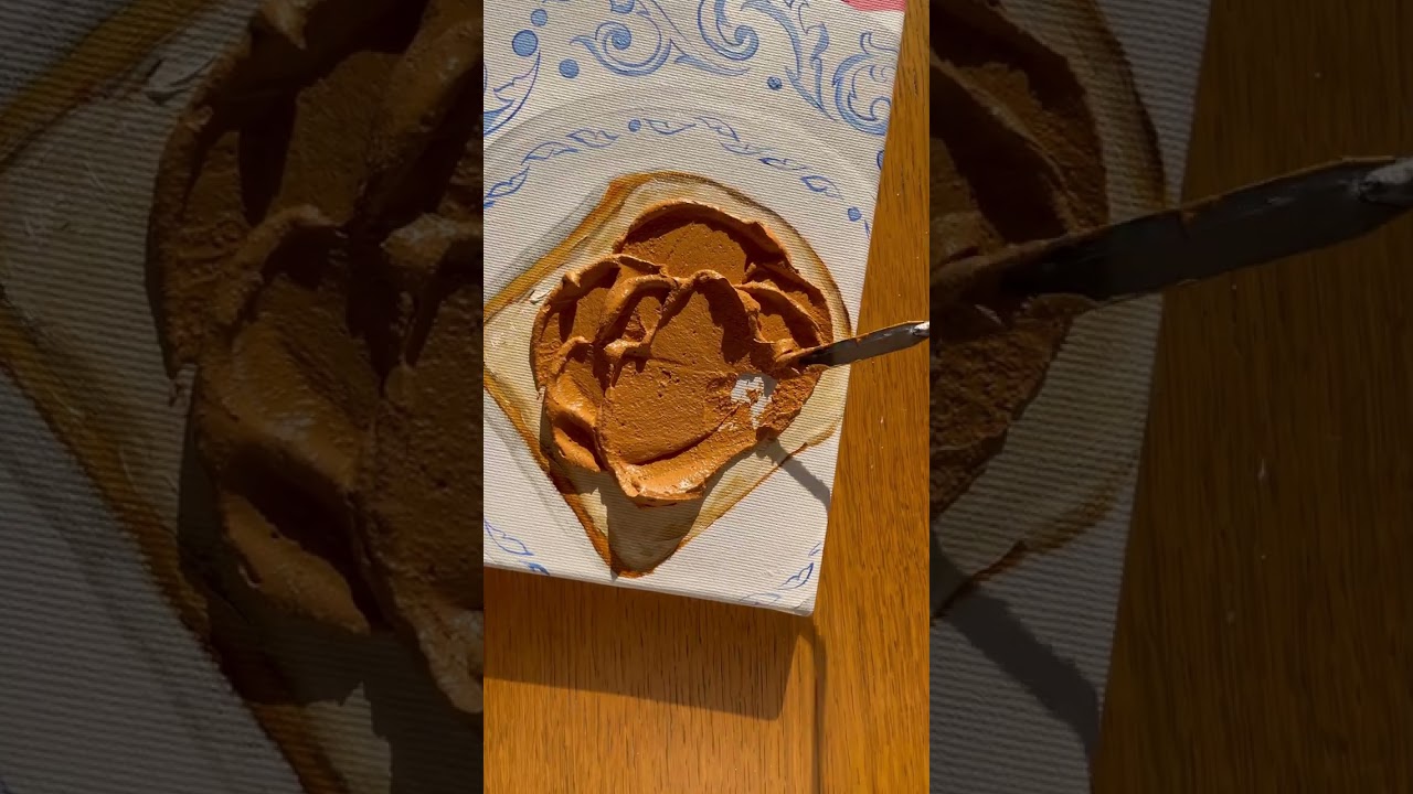 Peanut butter toast painting 