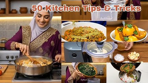 50 Kitchen Tips & Tricks | Useful Cooking Tips for Beginners | Tamil Cooking Hacks #hafihami #ai