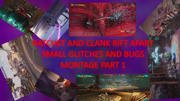 Ratchet and Clank Rift Apart Small glitches and bugs montage part 1