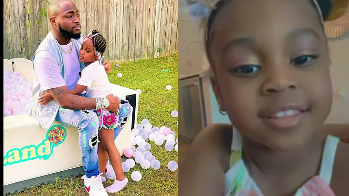 Davido Surprised His Second Daughter Hailey On Her Fourth Birthday In The USA