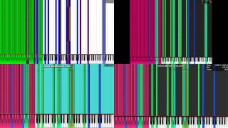 [Black MIDI] Necrofantasia 4.2 Million PFA mash up comparison