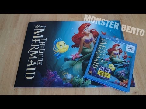 The Little Mermaid Diamond Edition Blu-ray | DVD with Disney Store Lithographs Unboxing & Review