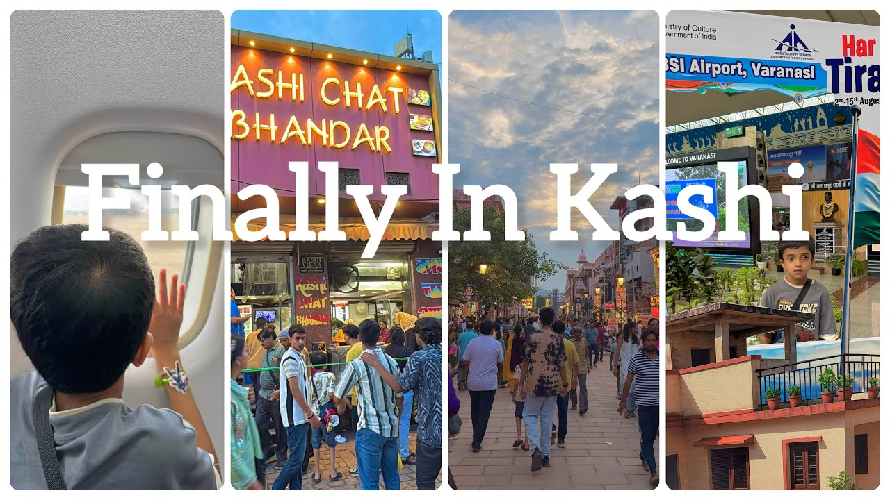 Varanasi Trip Vlog | Rainy Day in Kashi | Ganga Aarati Cancelled 😢| India Trip From Japan 