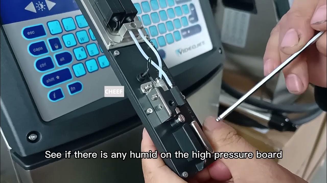 Let's take a look at the common faults of Videojet 1620UHS! YouTube