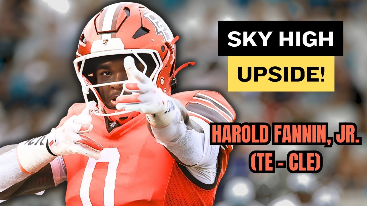 Harold Fannin, Jr. Will EXPLODE in Fantasy Football! Elite Upside!