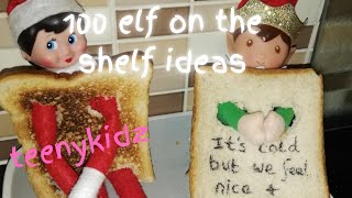 100 ELF on the SHELF ideas!!!