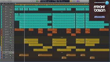 Tech House Logic Pro X 10.3 Template Freaky Ballon