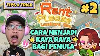 CARA JADI KAYA RAYA | UNTUK PEMULA | RENT PLEASE LANDLORD SIM screenshot 5