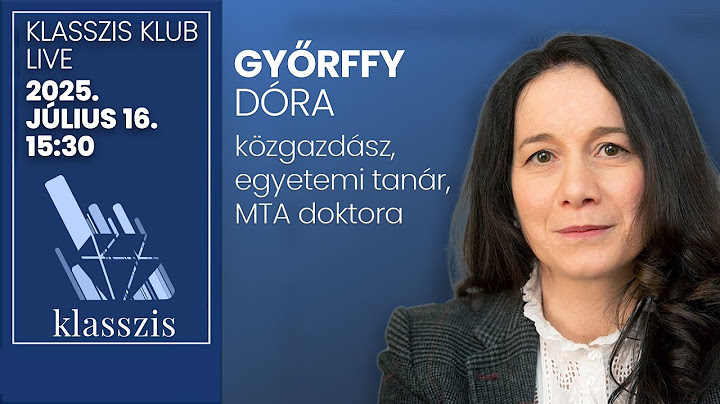 Mire készülhet a kormány? Klasszis Klub Live Győrffy Dórával