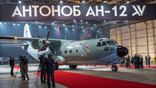 «Шок! ✈️ Советский Ан-12 всё ещё летает спустя 60 лет! Легенда неба СССР – Antonov An-12 Cub 🚀»
