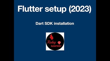 @1 Dart SDK installation 2023