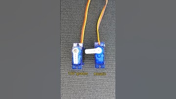 Servomotor de 180 grados y de 360 grados. ¿Sabías la diferencia? #servomotor #electronica #motor