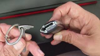 Key Battery on a 2007 MercedesBenz SL550 Easy DIY How To