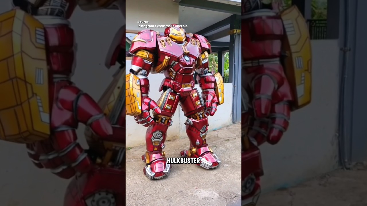 Kostum Robot Karya Anak Bangsa 🔥 #shorts