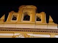 Llamada a misa con mazo en la Capilla de los Marineros, con @Nilocampanero y @CampanasSevillanas
