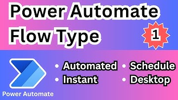 Power Automate Flow Types