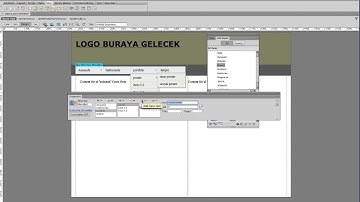 Basic CSS layout and spry menubar, acordion menu, tabbet panel. part  (2)