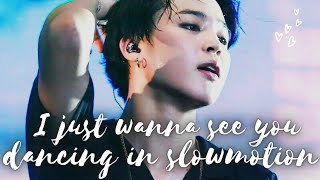 I just wanna see you dancing in slowmotion - jimin fmv (feat. jungkook) - it's jimin's day!