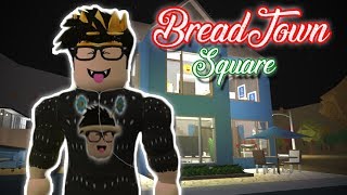 DECORATING A HOUSE FOR MY BLOXBURG TOWN!! BREADTOWN SQUARE! PART 2
