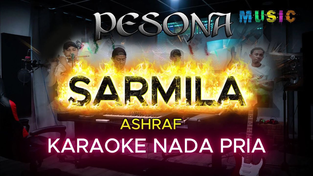 SARMILA NADA COWOK/PRIA  #karaoke #karaokedangdut #nadacowok#pria