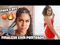 SE ARRUME COMIGO + FINALIZA COM PENTEADO E LOOK *para o boy* 🔥