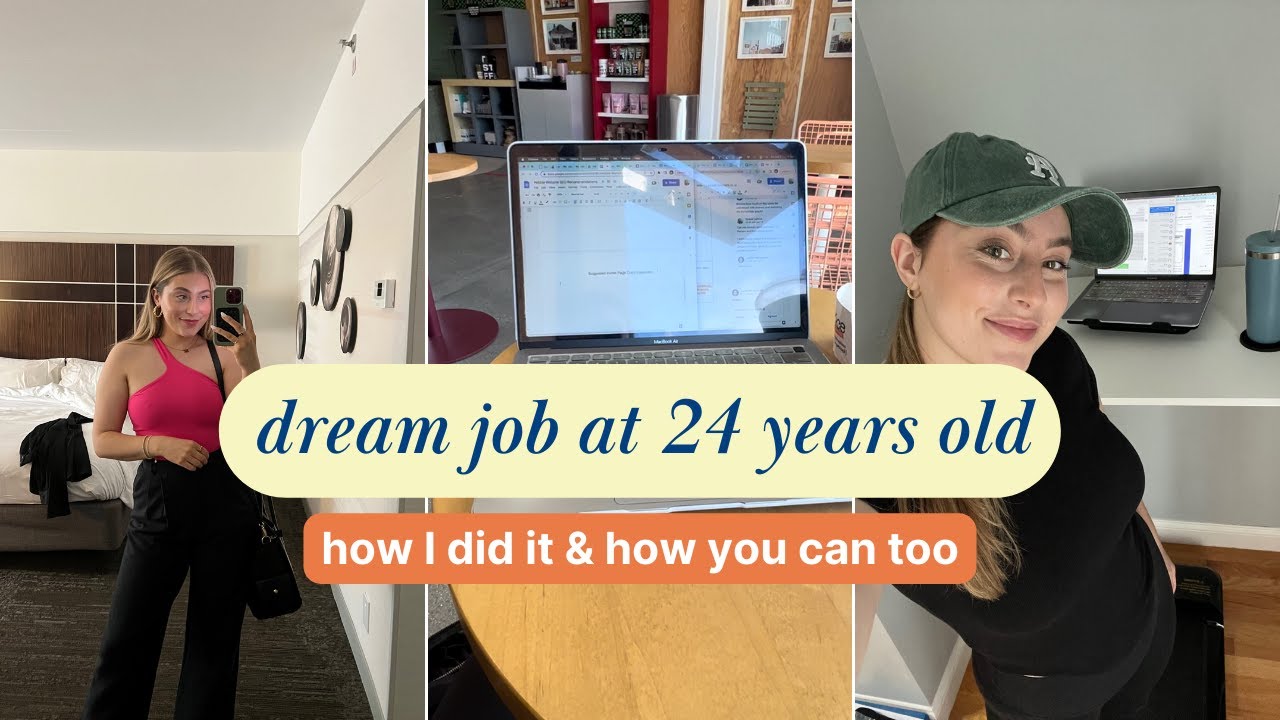 How I Found My Dream Job at 24 Find Your Dream Job YouTube