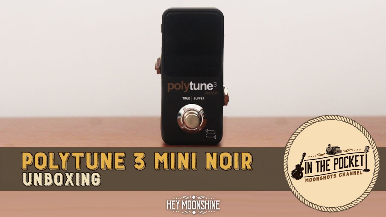 POLYTUNE 3 MINI NOIR (Unboxing Video) - YouTube