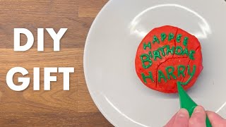 Mini Harry Potter Cake - DIY Gift for a Fan