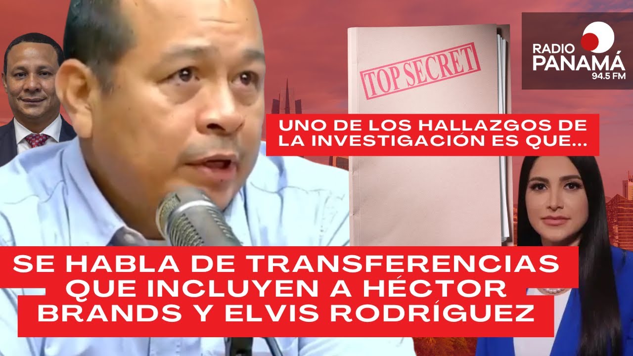José Arcia da detalles de su investigación que vincula a Héctor Brands y transacciones sospechosas