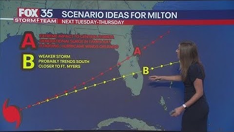 Florida's risk of life-threatening impacts increasing as Tropical Storm Milton gains strength